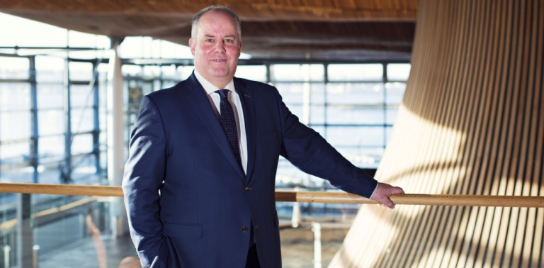 Andrew RT Davies, leader of the Welsh Conservatives in the Senedd, Image:nation.cymru