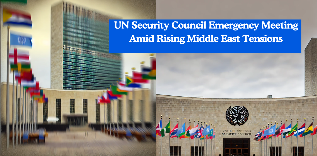 UN Security Council to Hold Emergency Meeting Amidst Escalating Middle East Crisis