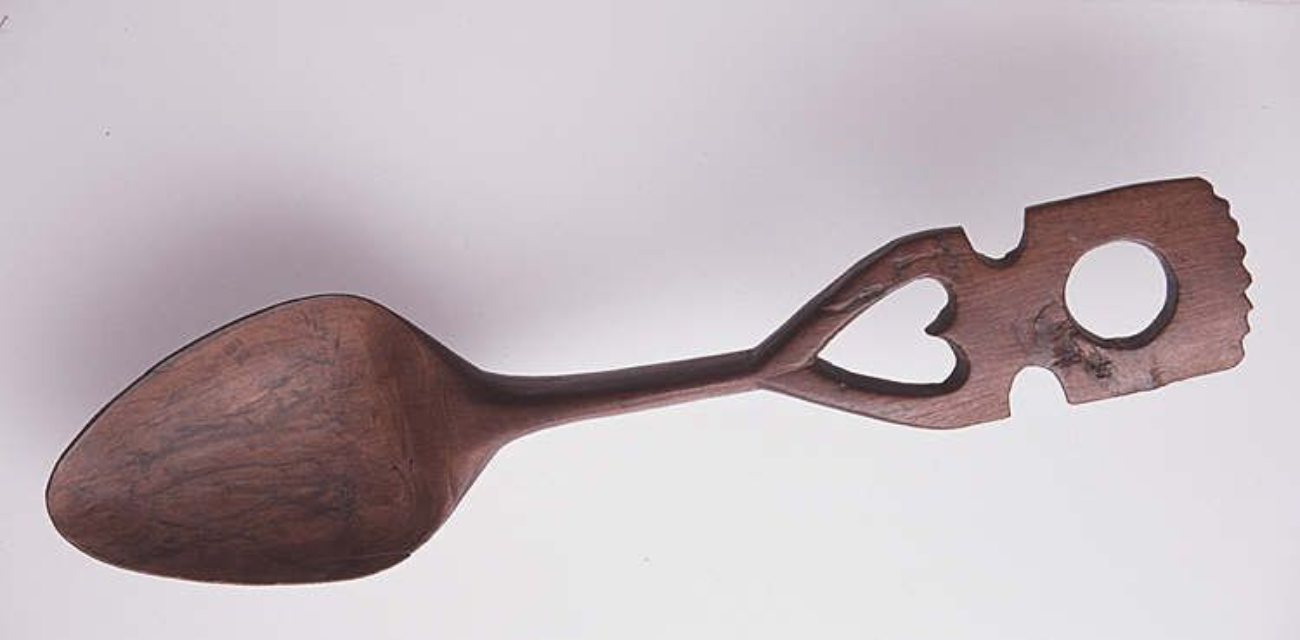 Welsh love spoon, Image:museum.wales