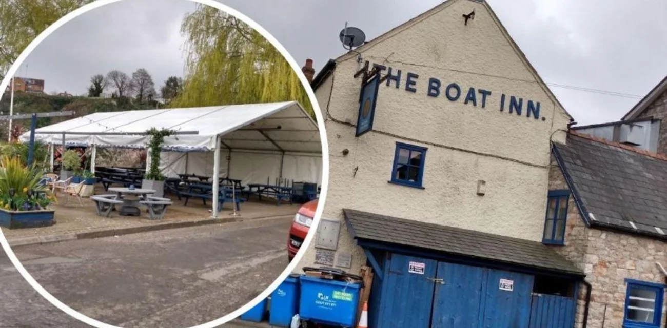 Boat Inn in Chepstow to appeal riverside marquee refusal image southwalesargus.co.uk