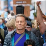 Chris Packham condemns omission of nature in the Budget at clean water march image:nation.cymru