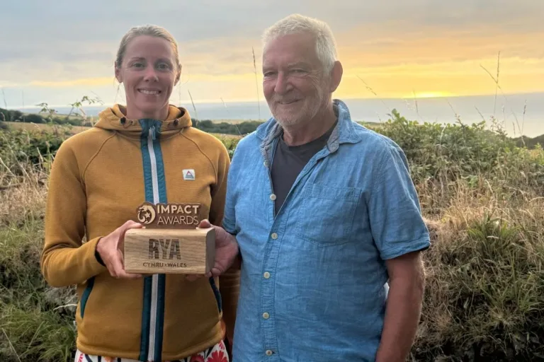 Veteran sailing volunteer Mick Renny receives Impact Award