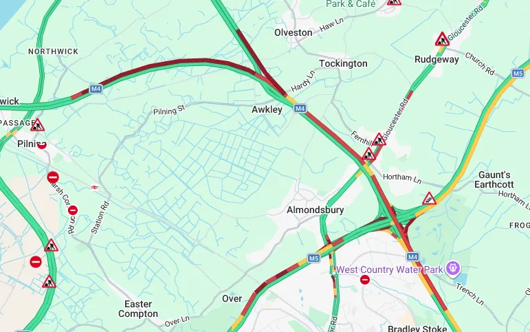 M4 eastbound snarls see 35‑minute delays beyond Prince of Wales Bridge