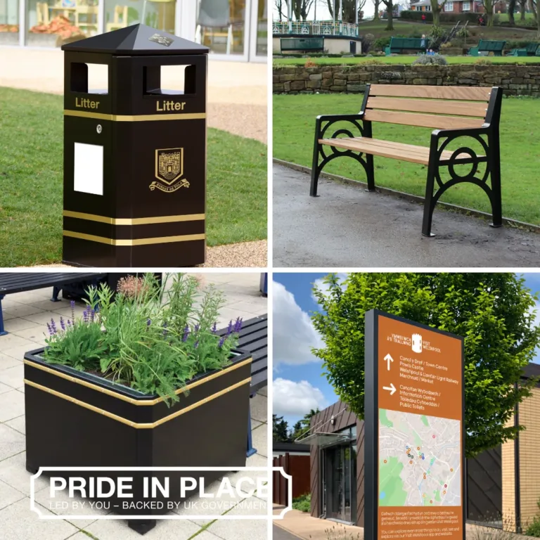 Welshpool council approves £83k Pride in Place town‑centre revamp