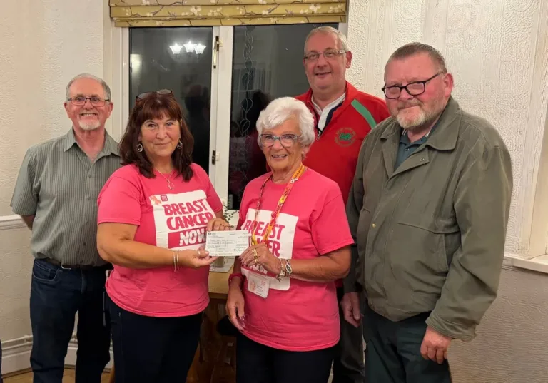 Tractor rally raises £1,100 for Breast Cancer Now in Pembrokeshire