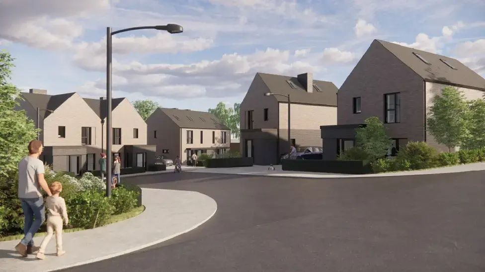 Pupils name new Coed Mawr affordable housing scheme Coed Adda