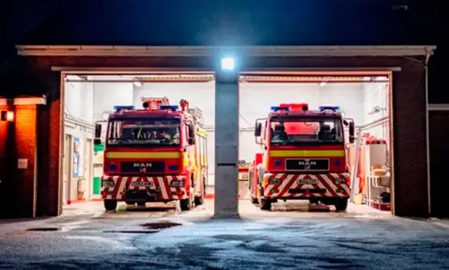 Tenby sees surge of emergency vehicles in planned training drill