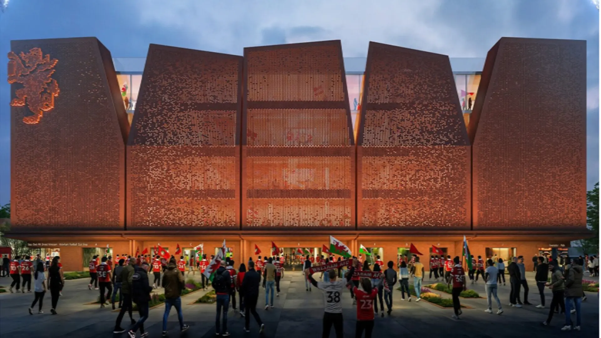 Wrexham Kop expansion approved, residents parking scheme to be examined
