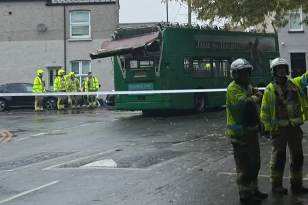 Three children injured in Newport school bus bridge crash