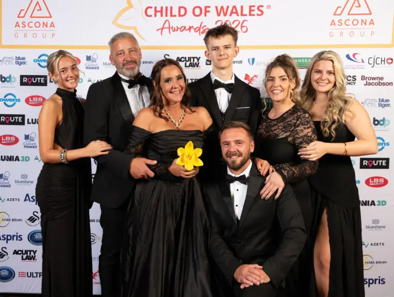 Guile family and young rugby star honoured at Child of Wales Awards