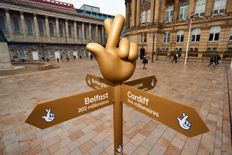 Llandrindod Wells ranks among UK's luckiest lottery towns