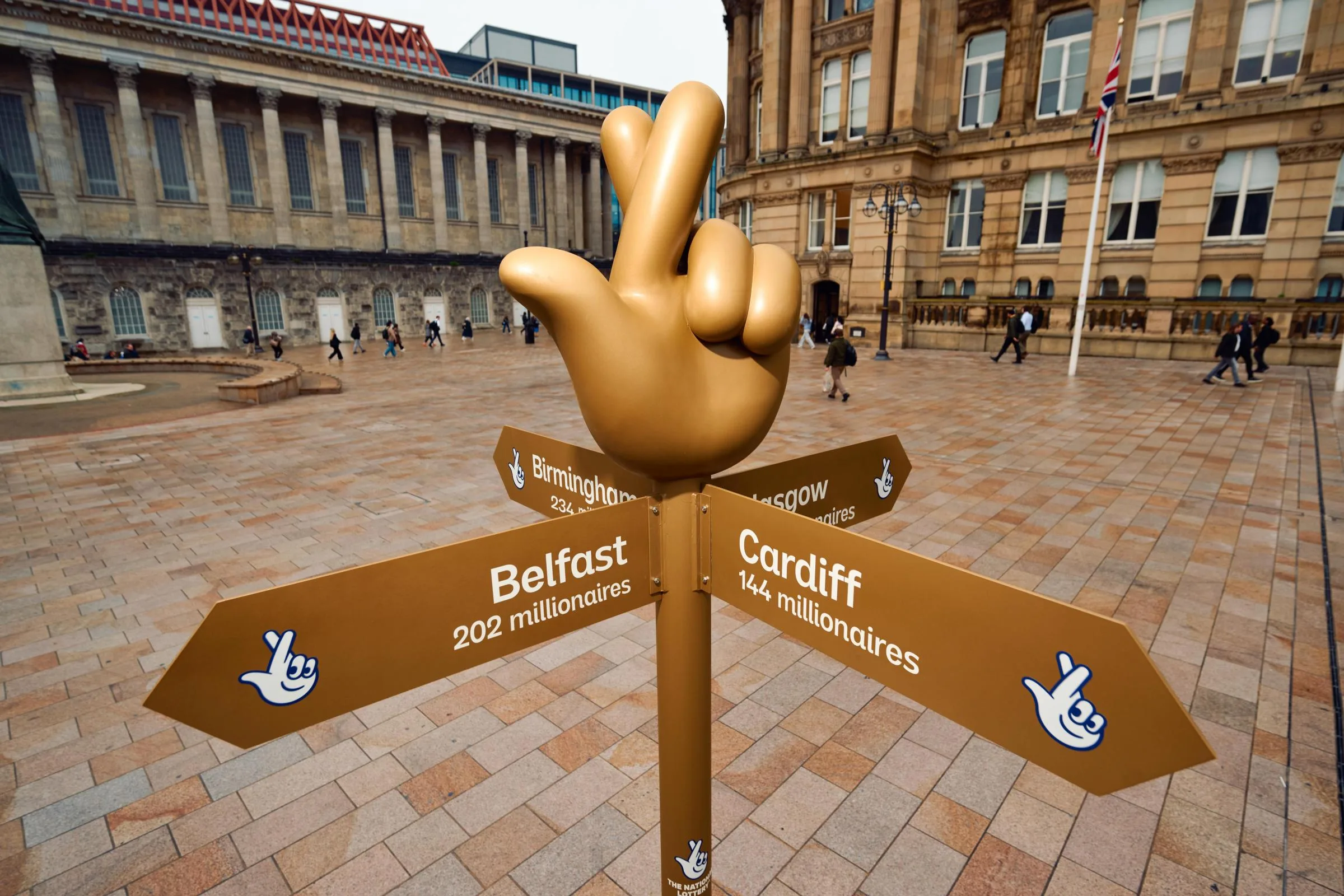 Llandrindod Wells ranks among UK's luckiest lottery towns