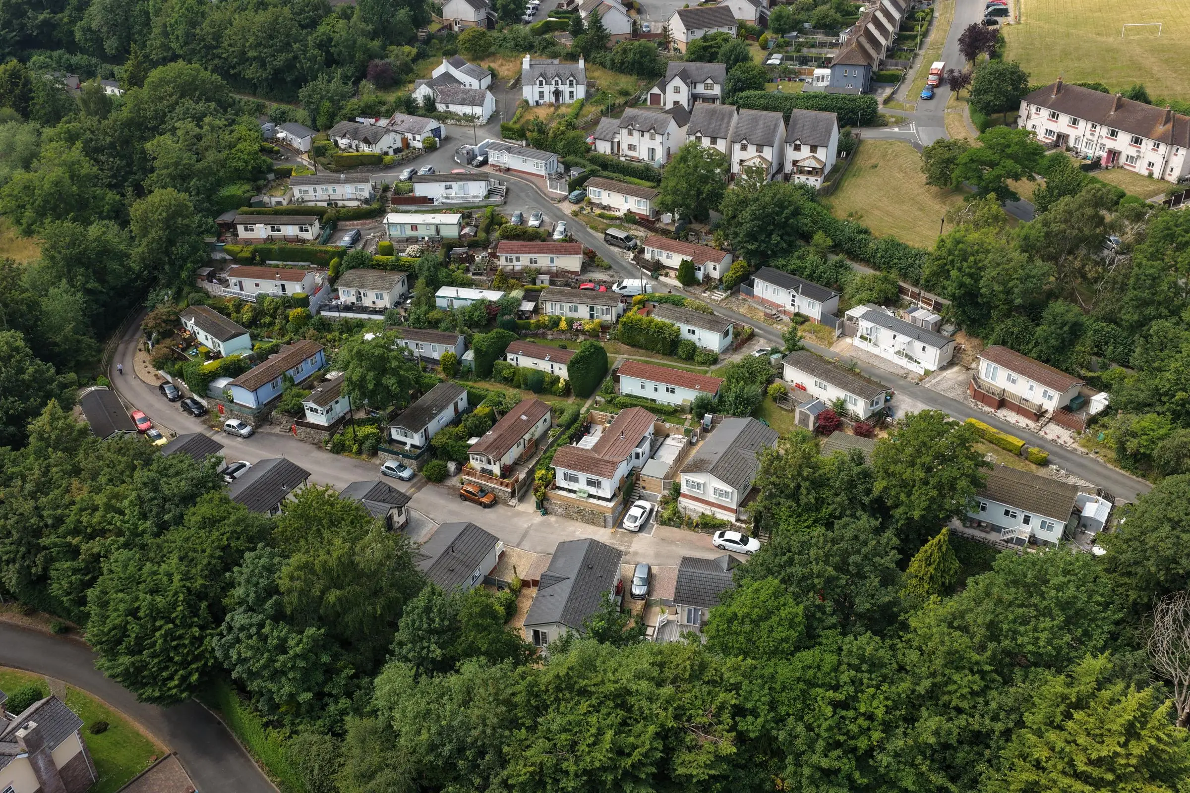 Conwy park home estate Bryn Gynog Park listed for sale