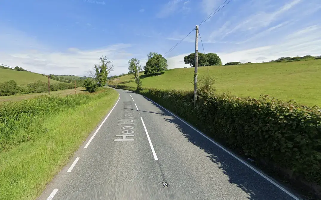 Two injured in three‑vehicle A482 collision