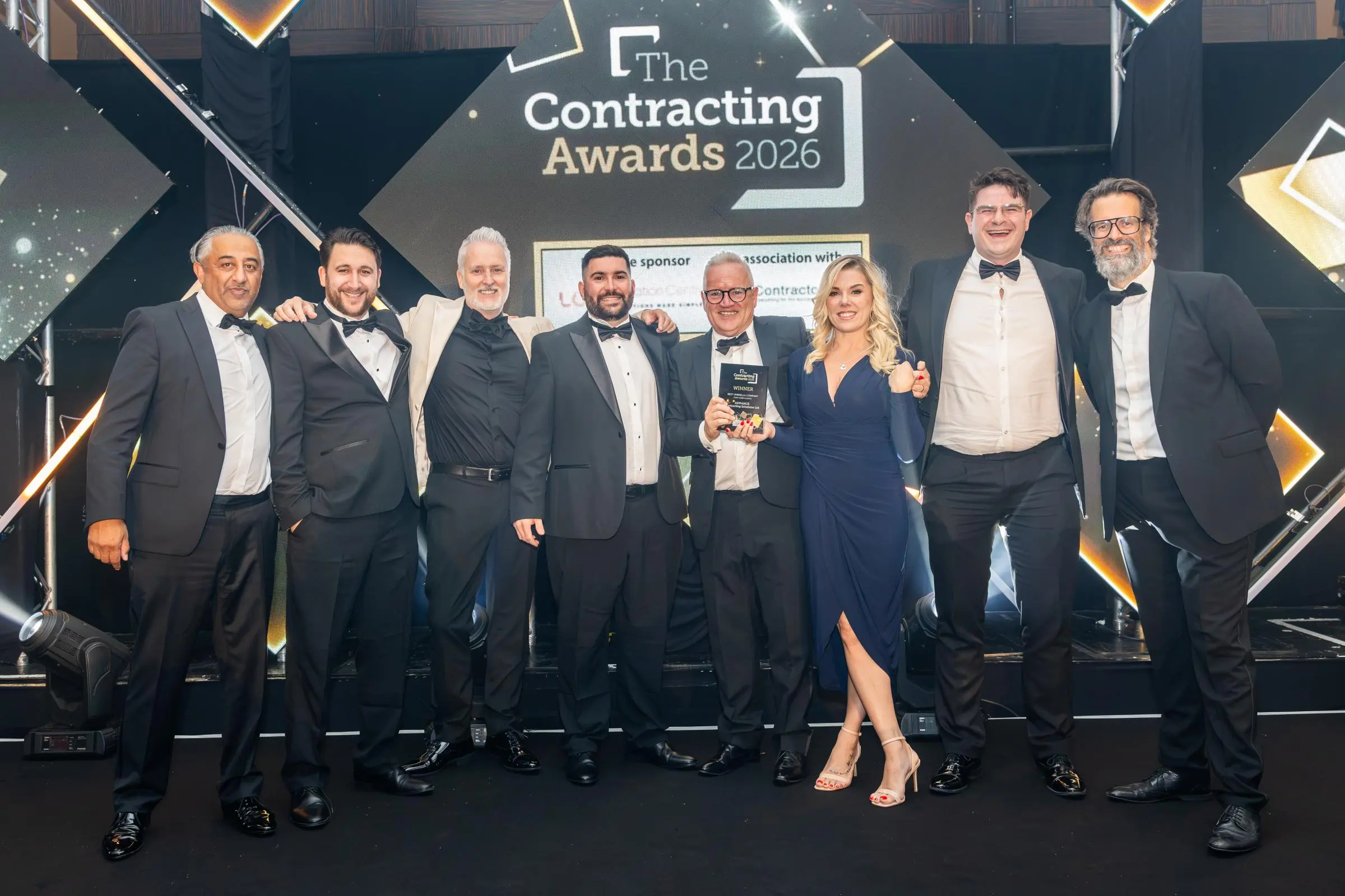 ADVANCE wins Best Umbrella Company award at Contracting Awards 2026