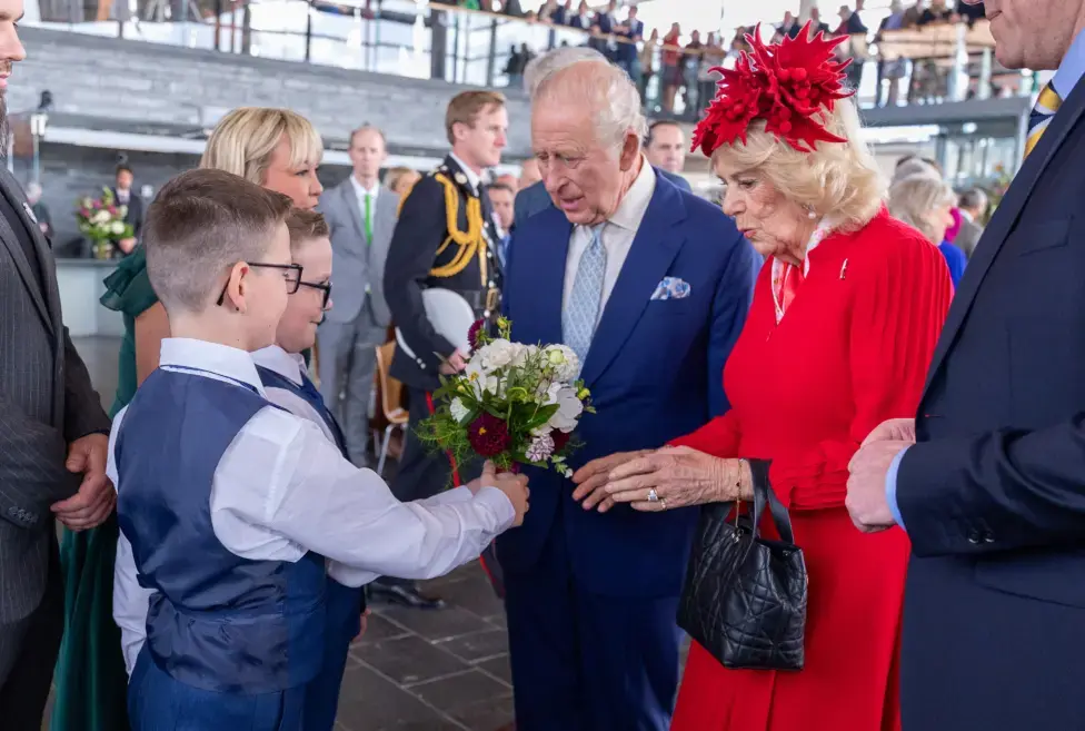 Great-grandson of Aberfan rescuer meets King and Queen