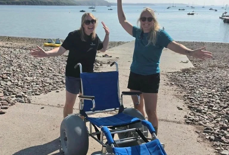 Pembrokeshire beach wheelchair scheme marks 20th anniversary