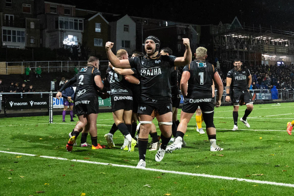 Ospreys thrash Dragons 31-14 in St Helen’s return