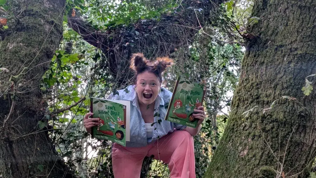 New picture book Sam’s Silent Disco bursts with music and movement