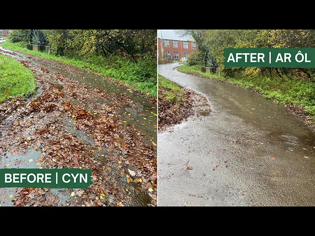 Caerphilly cleaning programme leaves some wards behind