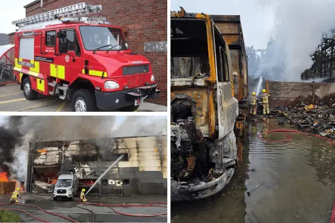 Aberdyfi and Tywyn fire crews log hectic week