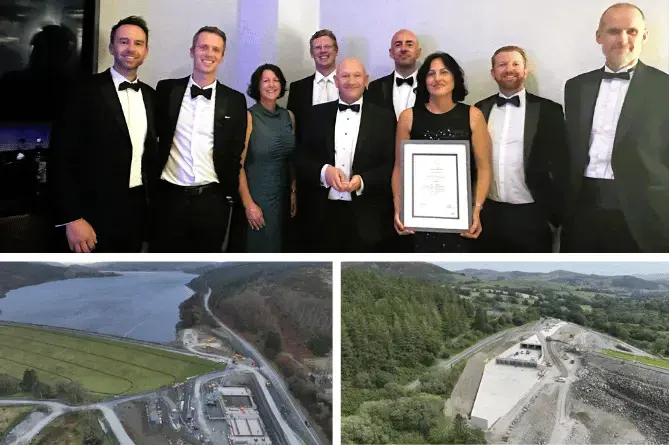 Llyn Celyn spillway wins top ICE engineering award