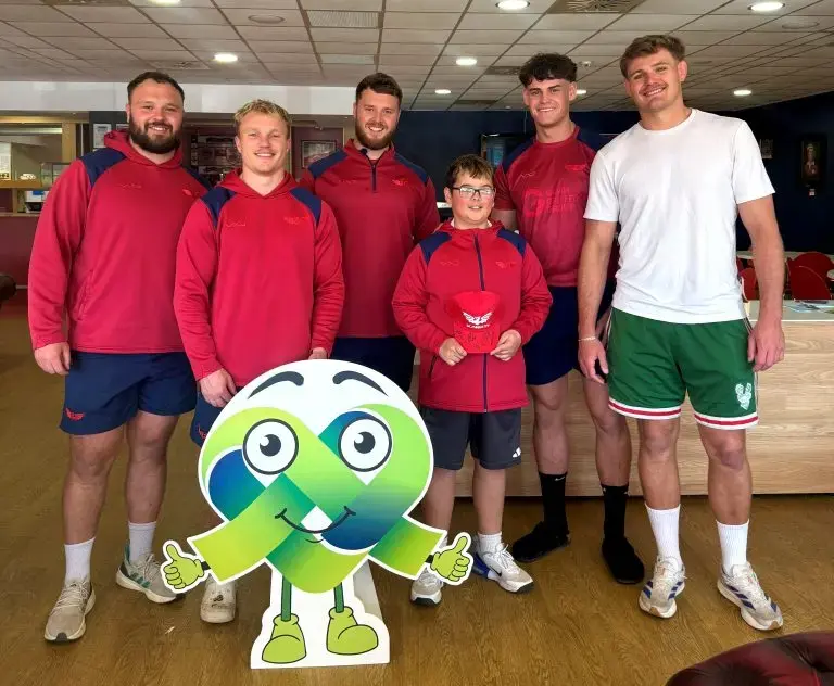 Scarlets partnership hits £50,000 for life‑limiting children