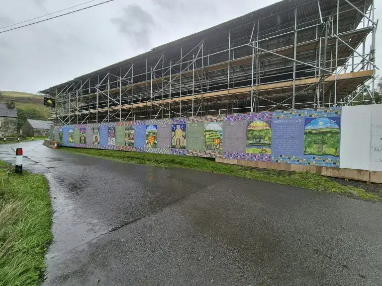 Students restore historic Strata Florida stables