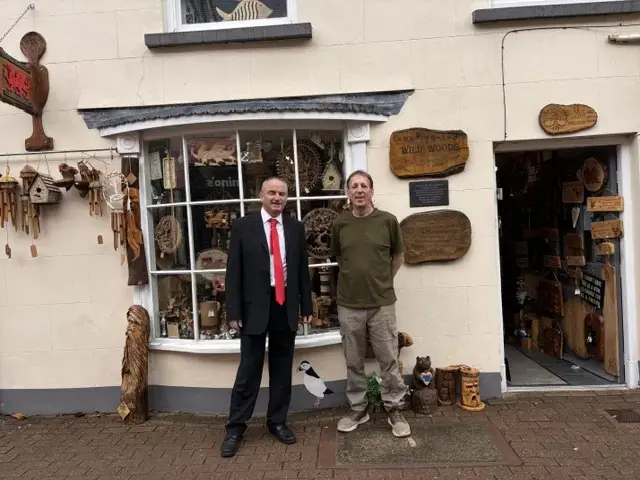 Councillor Tudor backs businesses and heritage in Haverfordwest