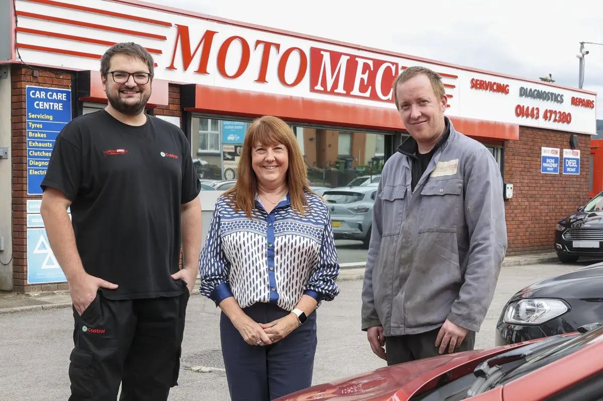 Former apprentices buy Aberdare garage, securing its future